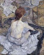 The Toilette (mk09) Henri  Toulouse-Lautrec